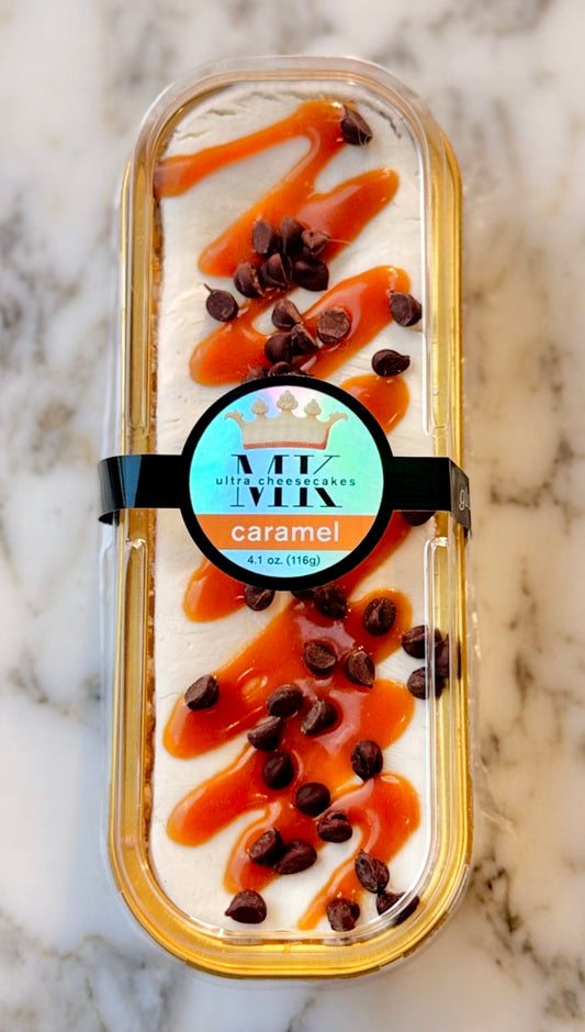 Caramel 🧡 Drizzle MK Ultra Cheesecake